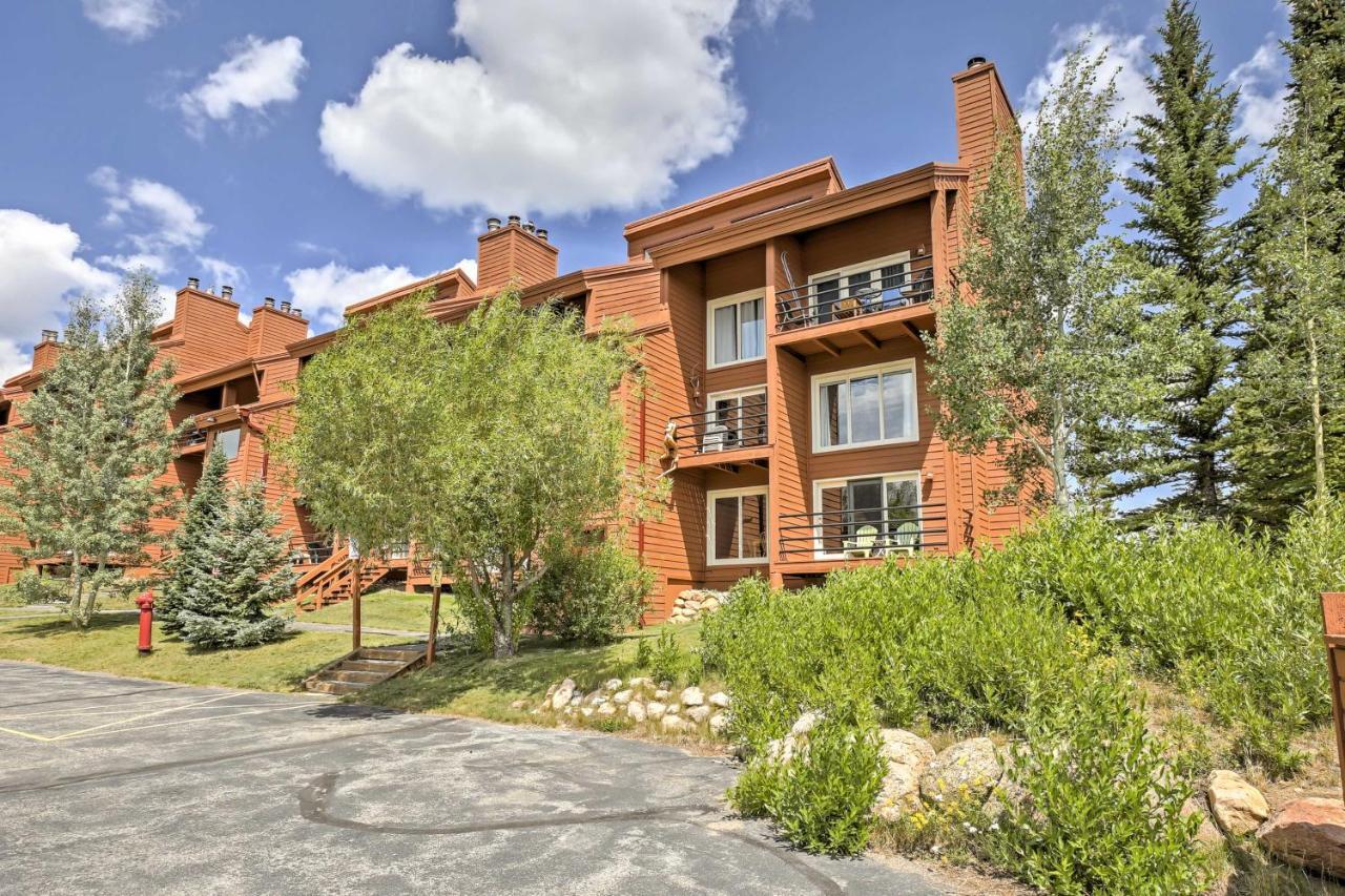 Silverthorne Condo Patio, Mtn Views, Pool Access! Buitenkant foto